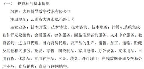 博導股份戰略布局數字技術領域，擬投資500萬設立全資子公司大理博導數字技術